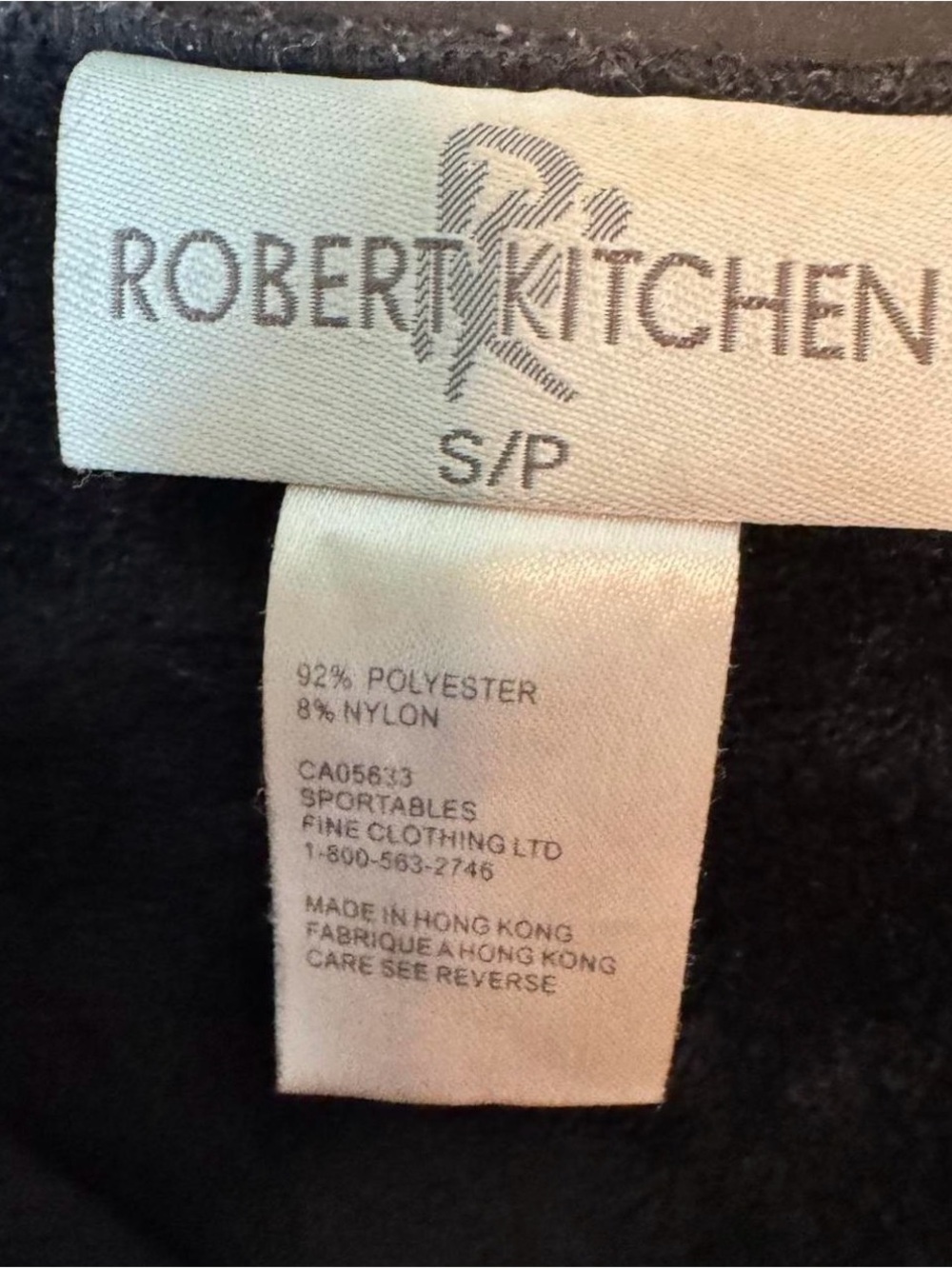 Robert Kitchen Quilted Zip-Front Vest - Black Snap Details On Sides Zip Pockets View 6